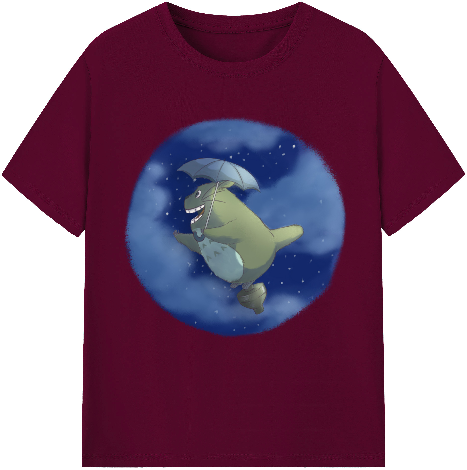 （画像用） となりのトトロ 草壁メイ 草壁サツキ My Neighbor Totoro Satsuki Kusakabe Mei Kusakabe レディースカジュアルプリントTシャツ（綿100％）